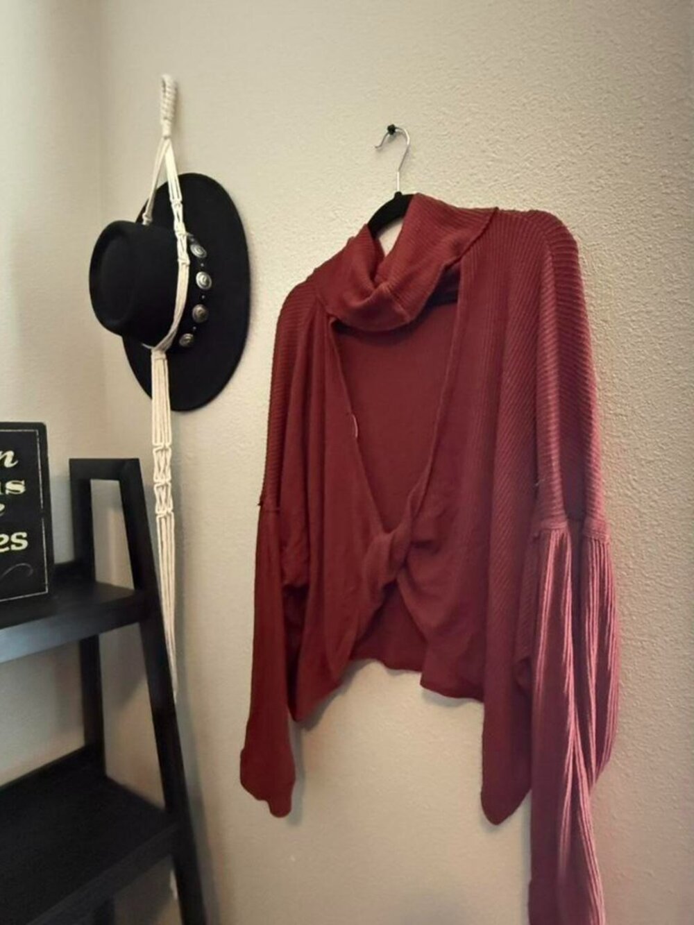 BKE Women's Burgundy Shirt